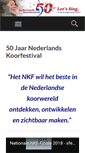 Mobile Screenshot of nederlandskoorfestival.nl